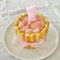 もから's cooksnap of when they made １歳の誕生日ケーキ.