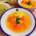 へい♡ゆー♡'s cooksnap of when they made 簡単10分♡ダイエット♡トマト&卵スープ.