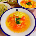 へい♡ゆー♡'s cooksnap of when they made 簡単10分♡ダイエット♡トマト&卵スープ.