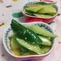 赤い電話's cooksnap of when they made さっぱりおいしい☆酢味噌きゅうり和え.