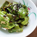 ティグス's cooksnap of when they made レンジで簡単♪塩昆布の無限ピーマン.