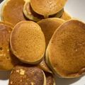 こっこけこ's cooksnap of when they made 米粉のパンケーキ.