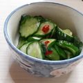 sunbright's cooksnap of when they made きゅうりの浅漬け.