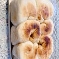 つばめ6's cooksnap of when they made 【キャンプ飯】パン【ダイソーメスティン】.