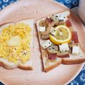 akoreana's cooksnap of when they made さつまいものハチミツトースト♬.