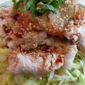 Yuuko7i's cooksnap of when they made 低糖質おつまみ♪豚しゃぶおろし和え.