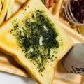 choco831's cooksnap of when they made ポテチ風？青海苔トースト.