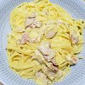 ぽち2号's cooksnap of when they made 超簡単♪濃厚♡カルボナーラ.