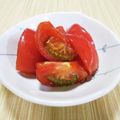 ＠迷子＠'s cooksnap of when they made 【農家のレシピ】トマトの酢醤油漬け.