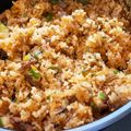 ma2kaboch's cooksnap of when they made じゃことキムチの炒飯.