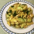 コムギ大好き's cooksnap of when they made ズッキーニと卵のスパイス炒め.