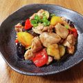 やなぎだまこ's cooksnap of when they made 簡単！鳥ももナスピーマンピリ辛炒め！.