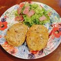 シャンパーニュ好き's cooksnap of when they made 包丁要らず！照り焼きおろしサバ缶バーグ♪.