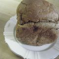 3姉妹ちゃんママ's cooksnap of when they made HBお任せ！カフェオレ・キャラメル食パン.