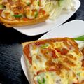 ルぴあ's cooksnap of when they made かんたん☆我が家のピザ風トースト.