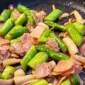 クック53G2WE☆'s cooksnap of when they made アスパラきのこ炒め.