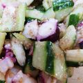 ✴秋茜✴'s cooksnap of when they made きゅうりとタコのごま油和え.