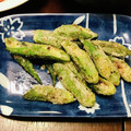 LILY☆JUN's cooksnap of when they made サクサク♪スパイシー揚げオクラ.