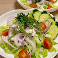 ♡てるてる♡'s cooksnap of when they made さっぱり♡レタスと新タマとシソのサラダ.