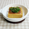 umemodoki's cooksnap of when they made 厚揚げの甘味噌焼き.