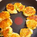 サンタJr's cooksnap of when they made チーズと枝豆とコーンのカリふわ焼き.