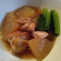 ぱおみるく's cooksnap of when they made 『圧力鍋で15分』鶏の手羽元と大根の煮物.