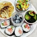 ほか弁ママ's cooksnap of when they made 冷凍ブルーベリーはちみつかけ.