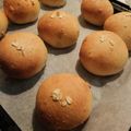 sumityo☆'s cooksnap of when they made クルミとオートミールのふわふわ田舎パン.