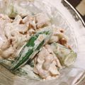 もえぴ–'s cooksnap of when they made 超簡単冷しゃぶとオクラのゴママヨ醤油.