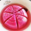 PanDomo's cooksnap of when they made まるごと紫たまねぎピクルス.