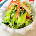 U☆kaoru's cooksnap of when they made きゅうりとカニカマのだしマヨわさび.