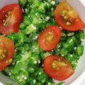 クレヨンパトラ's cooksnap of when they made オクラ トマト和え☆簡単まぜるだけ☆.
