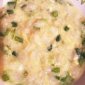 Mickey♪'s cooksnap of when they made 風邪＆夜食に☆にら玉雑炊（残りご飯で）.