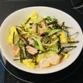 Hirarinn☆'s cooksnap of when they made 塩鮭や塩鯖の混ぜ寿司.