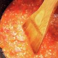 黒こっぺ's cooksnap of when they made ＊離乳食後期＊豚挽肉と野菜のトマトソース.
