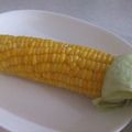 きらり流れ星's cooksnap of when they made ☆皮ごとトウモロコシのレンチン裏技！.