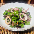 料理男子部's cooksnap of when they made ピーマンとイカの塩炒め.
