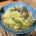 料理男子部🍻's cooksnap of when they made かぶとキクラゲの挽き肉あんかけ.