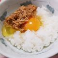 ぱふ♪'s cooksnap of when they made 超簡単！なめたけたまごかけごはん.
