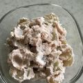 Ruriluru's cooksnap of when they made 簡単おつまみ クリームチーズ明太ポテサラ.