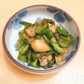 ★ぴよぴよ501★'s cooksnap of when they made とり皮とピーマンの甘辛炒め.