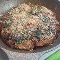 ねこはがき's cooksnap of when they made フライパンで巨大たこ焼き♡.