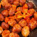 ノノブ's cooksnap of when they made 絶対にまた食べたくなる肉団子ハンバーグ.