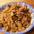 megs156's cooksnap of when they made 材料３つ！焼肉のタレで豚ごぼう.