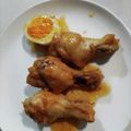 ちえりんちえりん's cooksnap of when they made 手羽元と茹で玉子のほったらかし甘辛煮.