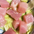 ちゃぎー's cooksnap of when they made まぐろとレタスのサラダ.