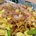Jojoba☆'s cooksnap of when they made 絹さやと木綿豆腐のチャンプル風炒め.
