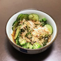 居酒屋まるみ's cooksnap of when they made おくらときゅうりの和え物.
