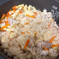 ポムポムポヨコ's cooksnap of when they made 白だしで作る♪筍と鶏肉の炊き込みご飯.