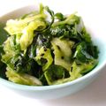 soratea's cooksnap of when they made セロリの葉とキャベツの塩だれサラダ.
